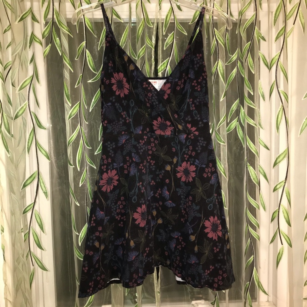 Mossimo floral print mini skater dress